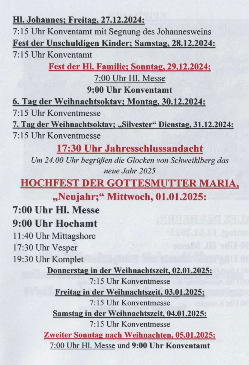 gottesdienstzeiten 12 24 2